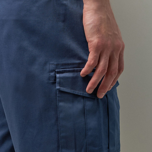 Pantalones Cortos Cargo para Hombre, 100% Algodón Twill, Secado Rápido, Antibacterianos, Cintura Alta, Cómodos, Ligeros, Ropa Casual para Exteriores, OEM ODM - Product Image 3