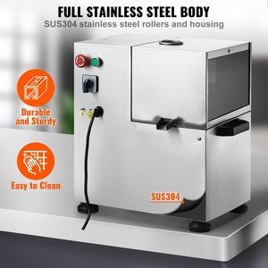 Nuova Macchina Elettrica per Succo di Canna da Zucchero 110V 800W, Produzione 661LBS/H, 4 Rulli in Acciaio Inox, Automatica - Product Image 4
