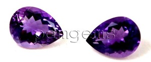 Ametiste africaine naturelle à 100 %, taille poire facettée, pierre précieuse calibrée authentique pour la fabrication de bijoux, PDM Gems - Product Image 3