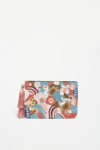 Bolsas de Monedas Personalizables al por Mayor con Cierre de Cremallera, Patrones Hechos a Mano, Bordado con Cuentas, Mini Bolsos para Mujer - Product Image 2