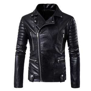 Blouson Bomber Moto en Cuir PU Imperméable pour Homme, Grande Taille 5XL, Multi-Designs, Veste Extérieure - Product Image 6