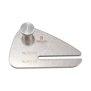 Piastra di supporto per punzone da cucito in pelle, Strumento per punzone da cucito in pelle, Accessori per utensili da lavoro artigianali in pelle - Product Image 1