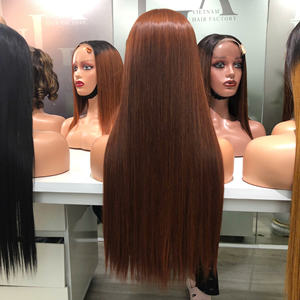 Vente en gros d'extensions de cheveux Remy droites à os brun vietnamien 100% à double extrémité étirée tissage de cheveux humains de haute qualité - Product Image 1