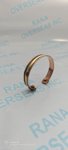 Pulsera Magnética de Cobre Hecha a Mano para Alivio del Dolor de Artritis y Sanación Energética, Kada para Hombres y Mujeres - Product Image 3