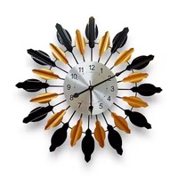 Horloge murale de luxe grande taille, design squelette industriel en métal noir, chiffres romains, mouvement à quartz silencieux pour loft, bureau, décoration intérieure