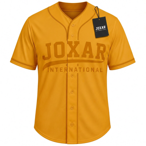 Camiseta de Béisbol Sublimada 100% Poliéster al por Mayor, Ropa Deportiva de Alta Calidad, Transpirable, Personalizable y Única - Product Image 1