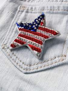 Broche Fleur de Tulipe en Cristal Rouge, Broderie de Perles, Épingle de Revers pour Femme, Décoration de Vêtements, Costumes, Sacs, Bijoux à Bas Prix - Product Image 4