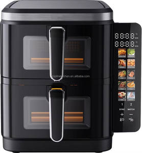 <span class=keywords><strong>AirFryer</strong></span> 10L con finestra in vetro grande <span class=keywords><strong>friggitrice</strong></span> ad aria Touch Screen Non tossica all'interno della lamiera <span class=keywords><strong>XXL</strong></span> formato air Frayer - Product Image 4