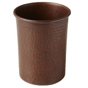 Porte-ustensiles en métal couleur argent, style élégant, forme ronde, pour la maison, le café et la cuisine d'hôtel. - Product Image 5