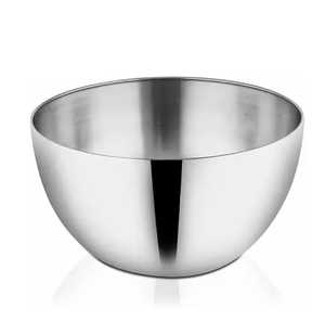 Hollow Design Stainless Steel Fruit Bowl Perforated Edge Metal <b>Salad</b> Basin Modern Kitchen Tableware For Bread Fruit Vegetable - Product Image 2