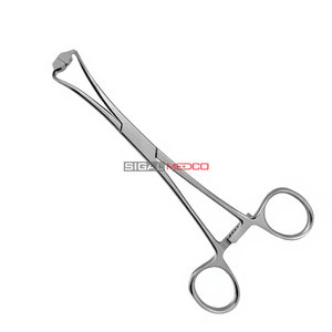 Pince à tissus de qualité supérieure, 6 pouces, en acier inoxydable allemand, instruments chirurgicaux médicaux pour obstétrique et gynécologie, réutilisable - Product Image 2
