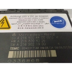 Module de commande d'occasion pour Classe S 2009-2013, référence OEM A2169004400 - Product Image 5