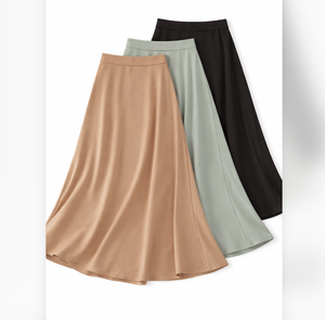 Fabricante de ropa en Vietnam, falda midi, OEM, ODM, ropa de mujer, etiqueta personalizada, tela personalizada, ropa al por mayor - Product Image 2