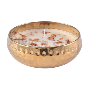 Portavelas BHM Dorado para Velas de Té Aromáticas para Navidad, Pascua, Cumpleaños, San Valentín, Diwali, Bares y Festividades - Product Image 1