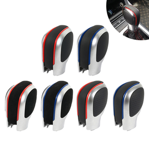 Venta al por mayor de pomo de palanca de cambios de fibra de carbono, cubierta de palanca de cambios para coche, suministro a granel para <span class=keywords><strong>Golf</strong></span> 6 7 R <span class=keywords><strong>GTI</strong></span> Passat B7 B8 CC R20 Jetta MK6 MK7 - Product Image 4