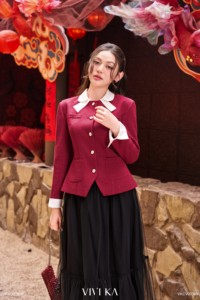 Falda Midi de Malla de Cintura Alta para Mujer ARIANA 100% Poliéster, Acampanada, Larga hasta la Pantorrilla, Color Liso, Para Todas las Estaciones - Product Image 2
