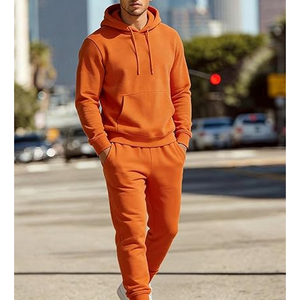 Chándal Personalizado de Alta Calidad para Hombre, Ropa Deportiva Informal, Chándal de 2 Piezas con Cremallera Completa, Traje para Gimnasio y Correr - Product Image 5