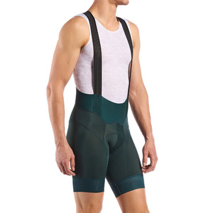 IMPROVEMENTS SPORTS Culotte de Ciclismo para Hombre, Pantalones de Ciclismo de Montaña Verdes Ajustados, Transpirables y que Absorben la Humedad, de Poliéster - Product Image 1