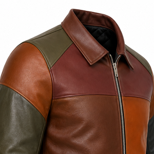New Trendy <b>Winter</b> <b>Leather</b> <b>Jacket</b> Casual Fashion New Trend Men Warm Outdoor Biker Coat Slim Fit Premium Street Style OEM ODM. - Product Image 6
