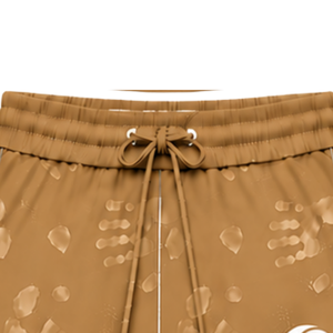 Shorts de Baño para Hombre, Color Marrón, Estampados, de Secado Rápido, Ligeros, Transpirables, con Cordón Ajustable en la Cintura, Ropa Deportiva para Natación, Trajes de Baño para Playa - Product Image 3