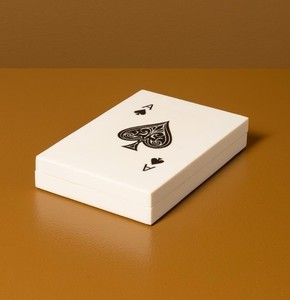 Boîte de rangement pour cartes à jouer en résine, boîte à cartes à jouer faite à la main, étui décoratif pour cartes de jeu, organisateur de cartes, boîte cadeau, vente en gros personnalisée - Product Image 4
