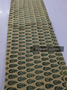 ผ้าพิมพ์ลายบล็อกออร์แกนิคจากราชสถาน ขายส่ง - ผ้าฝ้าย 100% พิมพ์ลายจาอีปุร์ สำหรับชุดฤดูร้อน ชุดผู้หญิง ชุดเด็กชาย และผ้าคลุม - Product Image 3