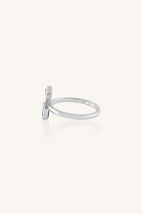 แหวนทับทิมและเพชรเงินแท้ 92.5 รุ่น KLSR-11873 - Product Image 6