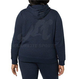 Sweat-shirts à capuche pour femmes, coupe ergonomique, sans coutures, tissu haute performance, service OEM, impression de logo personnalisée - Product Image 5