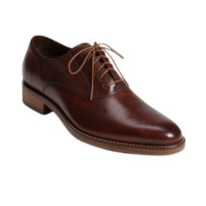 Mocassins pour hommes en cuir véritable à lacets, semelle EVA antidérapante, fabrication OEM pour affaires - Product Image 4