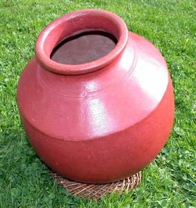 Ghatam Handmade Terracotta Clay <b>Drum</b> Round Pot Traditional South Indian Instruments - Product Image 3