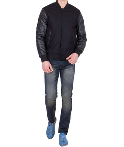 Plus Size Men's Versity College <b>Jackets</b> Wholesale Blank <b>Varsity</b> <b>Jackets</b> Custom Logo <b>Plain</b> Letterman <b>Varsity</b> <b>Jacket</b> for Men - Product Image 4