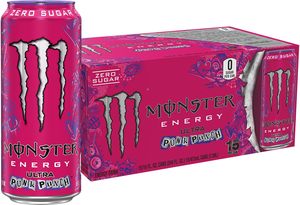 Factory Price Monster Ultra Rosa Energy Drink 500ml Can Bulk Supply <b>Zero</b> <b>Sugar</b> Refreshing Beverage Wholesale OEM Available - Product Image 2