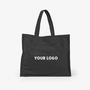 Bolsa de lona de algodón ecológica para el Día de la Tierra con logotipo y tamaño personalizados, ideal para compras y viajes - Product Image 2