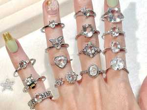925 Sterling <b>Silver</b> Clear Quartz <b>Ring</b> Genuine Clear Quartz <b>Ring</b> Wholesale Price - Product Image 1