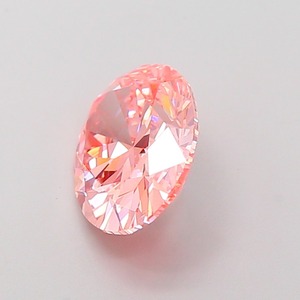 Diamant CVD rose vif fantaisie de 2,51 carats, de forme ovale, de luxe, cultivé en laboratoire, clarté VS2, polissage excellent, diamant non monté pour bijoux - Product Image 2