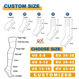 Calcetines Deportivos de Algodón Tejido para Hombre y Mujer, Transpirables, Acolchados, Ecológicos, con Logotipo Personalizado - Product Image 5