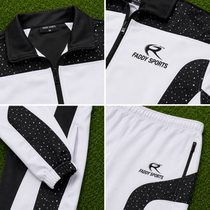 Wholesale Custom Athletic Tracksuit Nylon Jacket And Shorts Set Activewear - Product Image 6