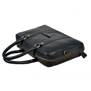 Nuevos Productos: Maletín de Cuero Genuino para Hombre - Portafolios de Gran Capacidad para Oficina y Negocios - Product Image 4