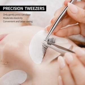 Pinzas Profesionales Curvas con Dientes de Sierra, de Acero Inoxidable, Mango Ergonómico Antideslizante, Duraderas, Multiusos, para Manicura y Costura - Product Image 3