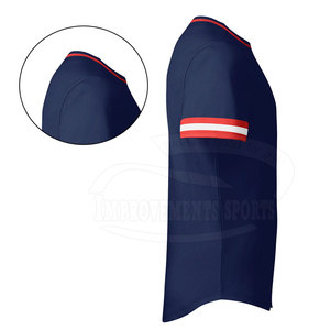 Vente en gros Bon marché Maillot de baseball à manches courtes Maillot de baseball Nouveau style de maillot de baseball - Product Image 4