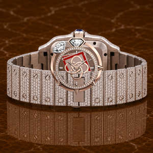 Luxury Jewelry Style Moissanite <b>Diamond</b> <b>Watch</b> Men Stainless Steel Bracelet <b>Watch</b> - Product Image 4