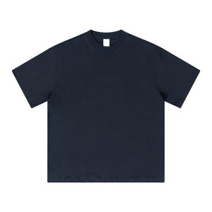 T-shirt en jersey de coton 240 GSM uni, impression personnalisée, streetwear, été, manches courtes, coupe oversize, poids lourd, tons terre, club - Product Image 5