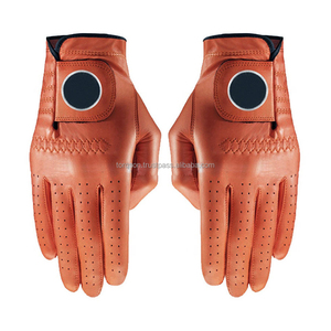 Gants de golf en cuir de qualité supérieure, accessoires de golf avec poignée antidérapante, matériau respirant et ajustement confortable pour les professionnels - Product Image 3