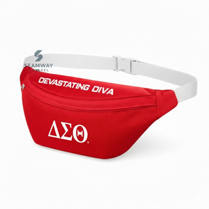 Delta |   Sigma |   Riñonera Theta Sorority para mujer, bandolera de Cordura, riñonera para exteriores, cangurera utilitaria, riñonera informal - Product Image 2