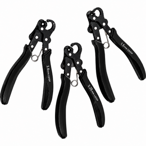 MANAN INSTRUMENTS Alicates de Acero Inoxidable para Hacer Lazos en un Solo Paso, 1.5mm, 2.25mm, 3.0mm, para Formar Lazos en Alambre de Joyería, Bricolaje - Product Image 1