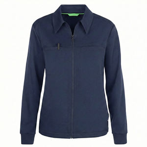 Precio de Mayoreo Directo de Fábrica, Uniformes Médicos de Diseño Personalizado, Chaqueta Quirúrgica con Cierre Frontal, Cuello de Camisa, Chaqueta de Enfermería - Product Image 2