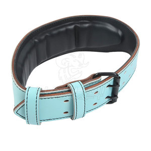 Cinturón de Cuero de Alta Calidad con Hebilla para Levantamiento de Pesas, Entrenamiento en Gimnasio, Fitness y Powerlifting, Soporte para Hombres y Mujeres - Product Image 2