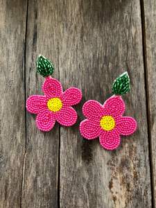 Boucles d'oreilles pendantes légères faites à la main avec perles pour femmes, vente en gros à prix abordable - Product Image 5