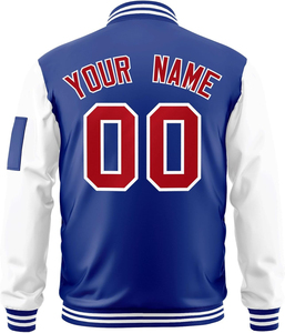 Chaqueta Universitaria Corporativa para Hombre, Chaqueta Letterman con Logotipo de Empresa Bordado Personalizado, Uniforme Profesional de Equipo, Chaqueta Bomber para Hombre - Product Image 2