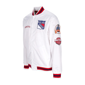 Custom Satin Embroidered <b>Thunder</b> Varsity Bomber <b>Jacket</b> Front Logo Customized Patchwork Design Eco-Friendly Winter <b>Jacket</b> - Product Image 5
